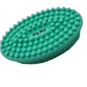 ⚫️ DIRTY B*TCH SILICONE GREEN LOOFAH